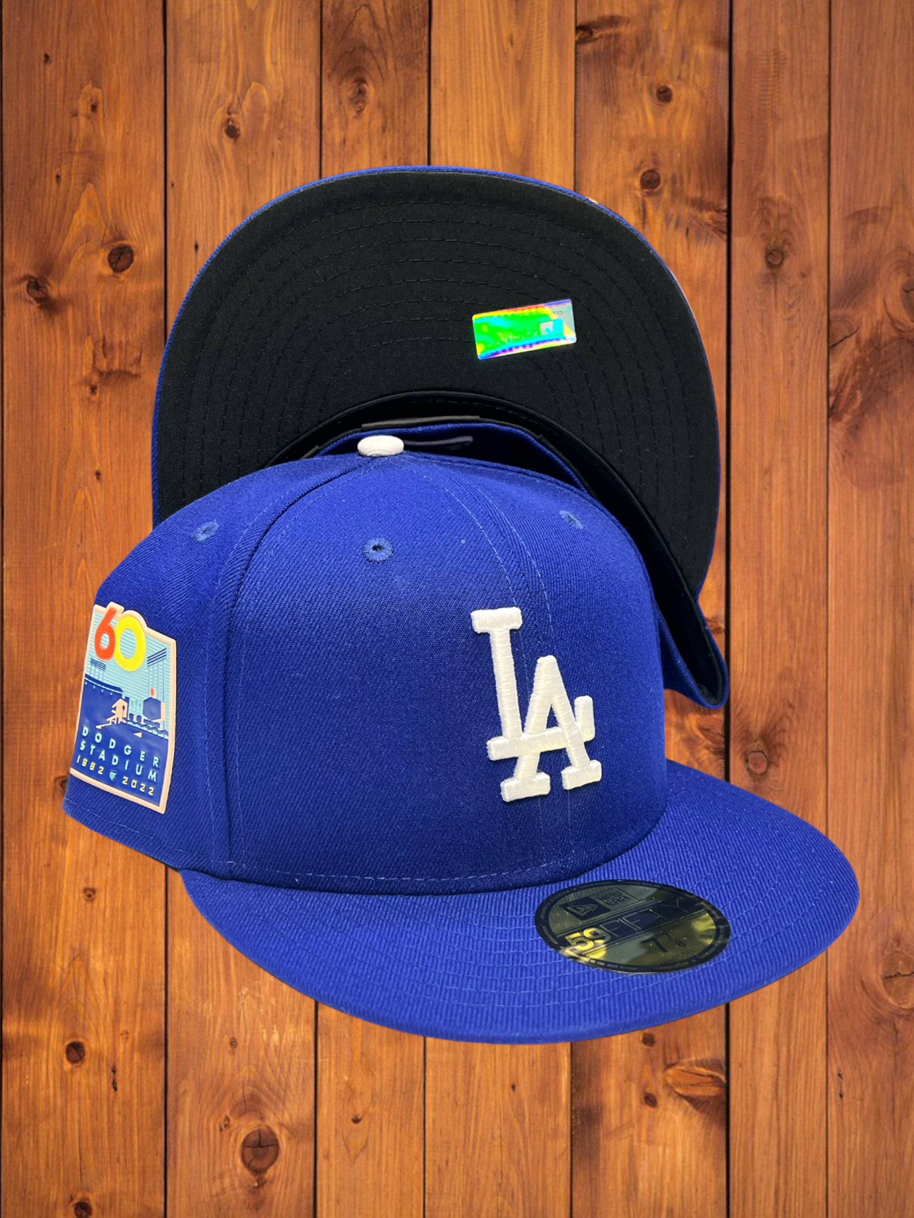 AUTHENTIC Los Angeles Dodgers royal New Era 59Fifty Cap 